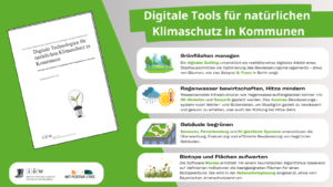 Mehr über den Artikel erfahren Erfolgreicher Projektabschluss zu Digitalen Tools für den natürlichen Klimaschutz in Kommunen (DiNaKom)